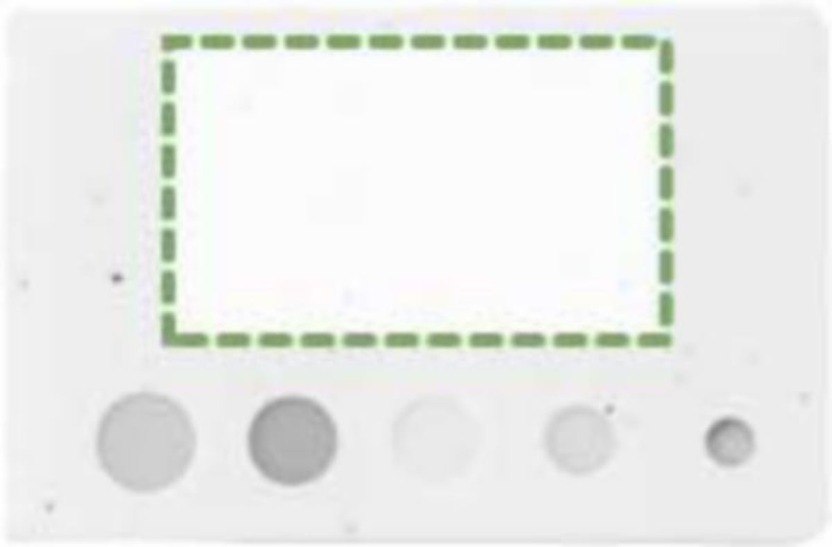 Natalja zelfklevende memo's - papier - 5 kleuren - 8,3 x 5,4 cm - Voorzijde