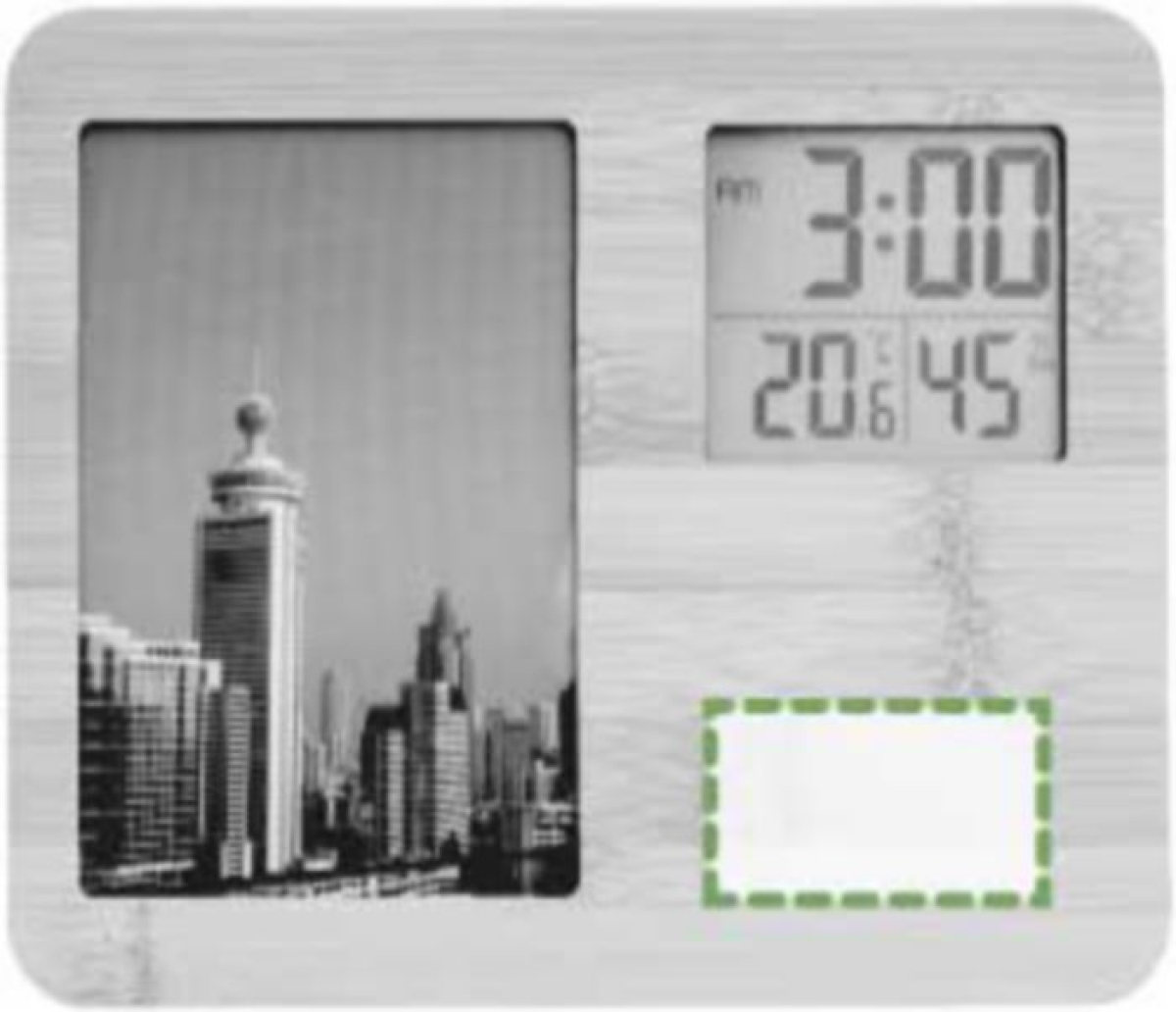 Bamboe weerstation Colton - Voorzijde