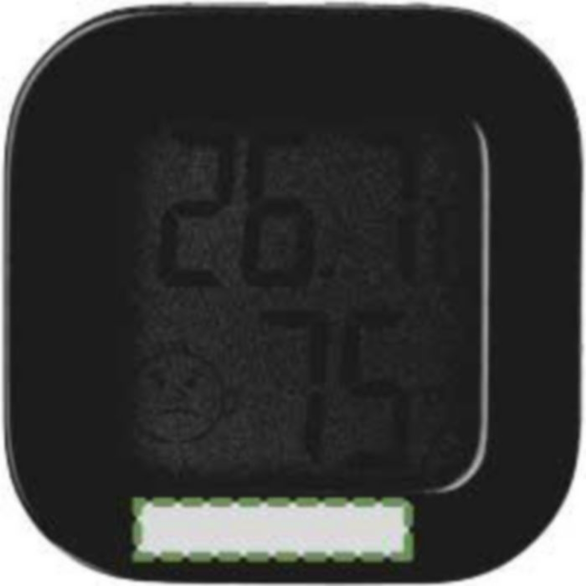 ABS kleine hygrometer Kinsley - Voorzijde