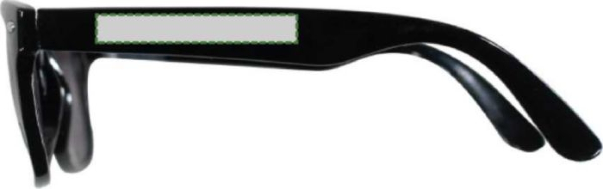 Kenzie zonnebril - kunststof - UV400 - Zijkant links