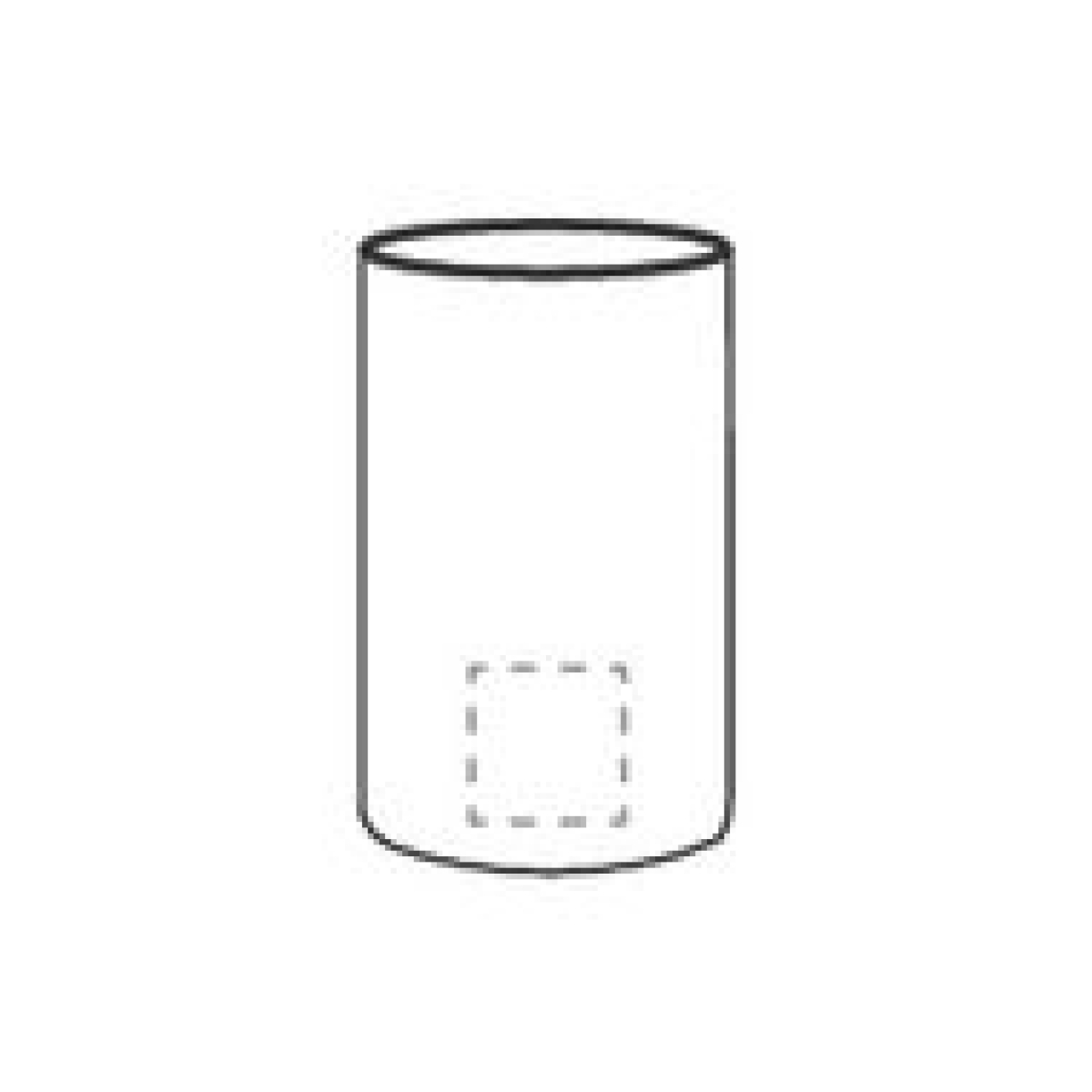 CoolSteel RCS Recycled Steel wijnkoeler - op 1e zijde onderaan