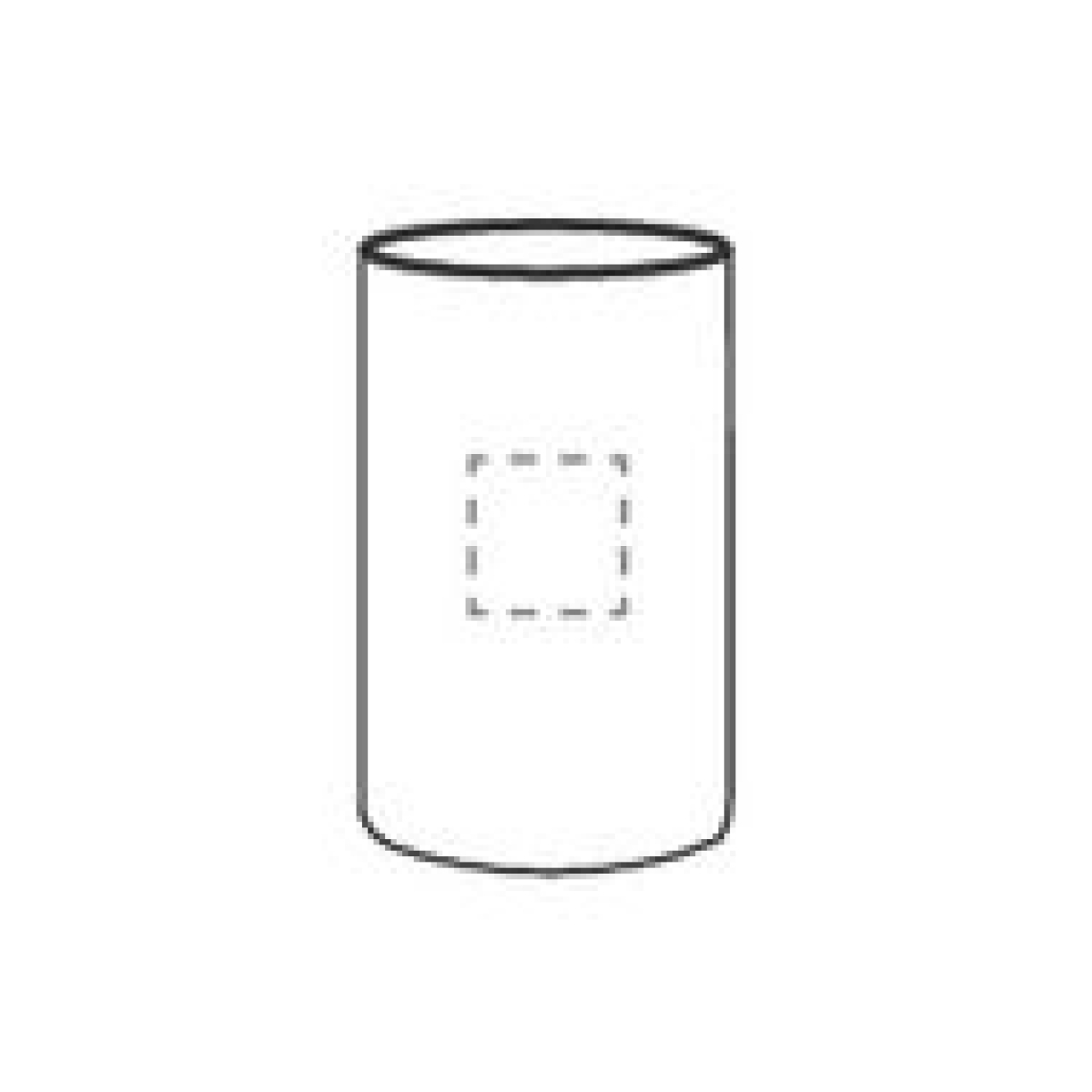 CoolSteel RCS Recycled Steel wijnkoeler - op 2e zijde in het midden