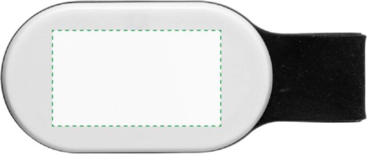 Veiligheidslamp met krachtige COB LED lampjes - Achterzijde