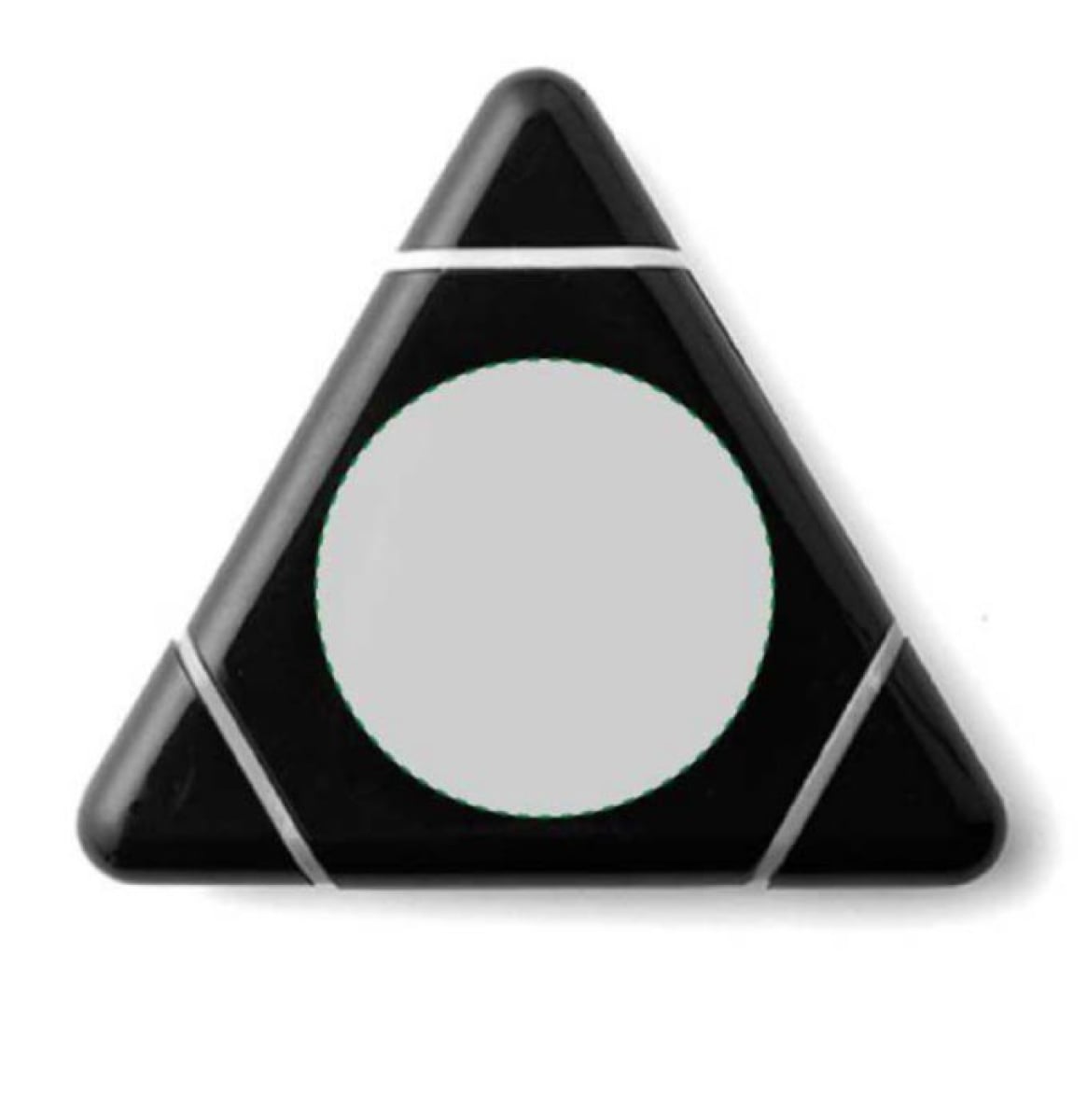 Markeerstift driehoek - kunststof - 3 kleuren - Bovenzijde