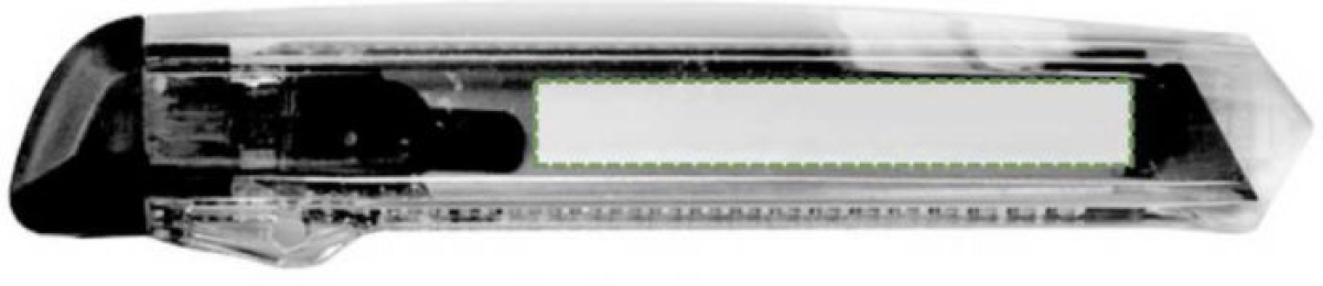 Hobbymes met 7 afbreekmesjes - Achterzijde