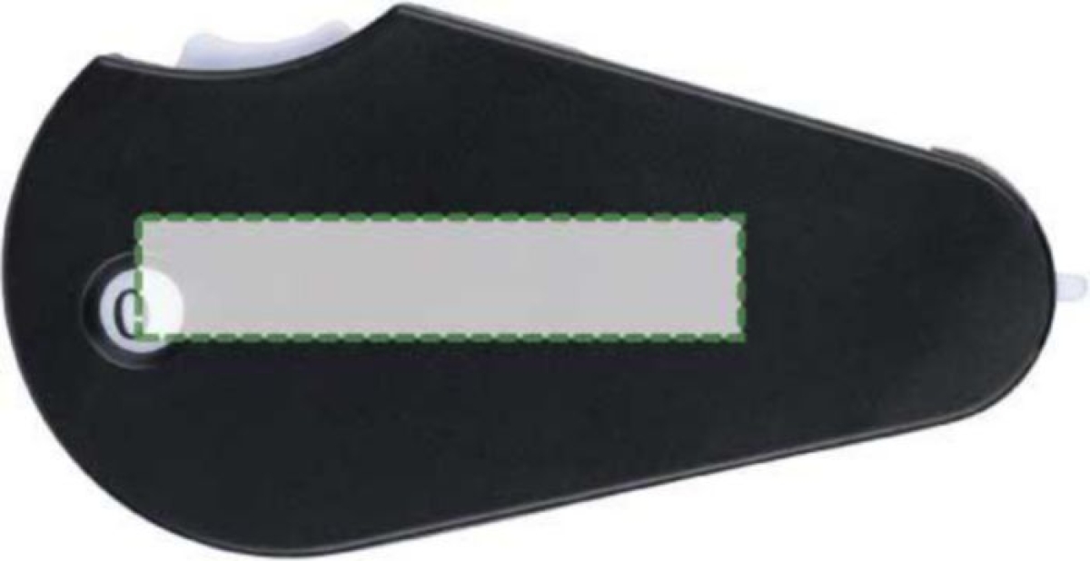 Gerecycled ABS multifunctionele golftool Suki - Voorzijde