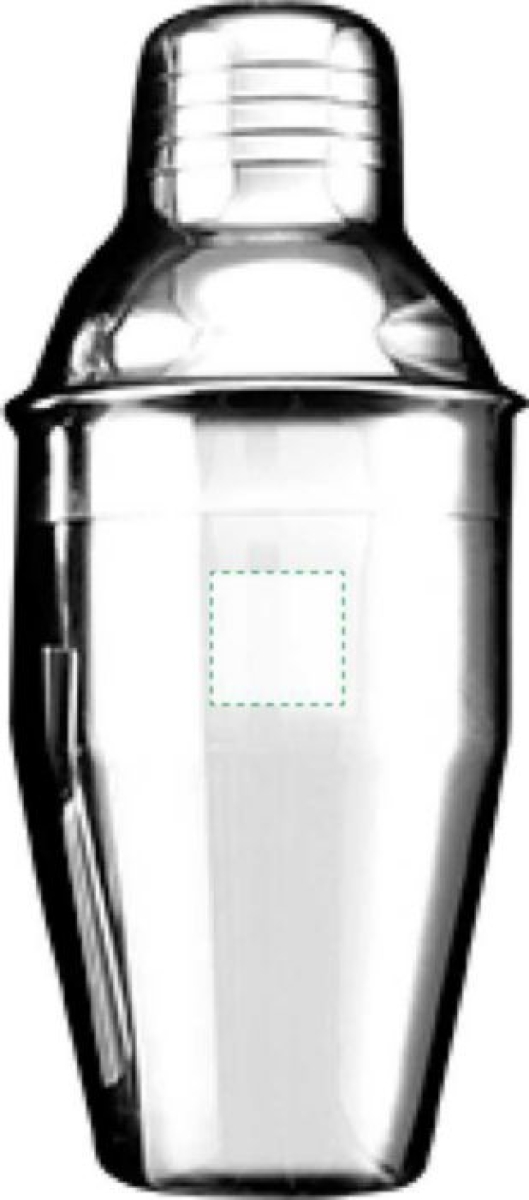 Cocktailset - RVS - 5 delig - in geschenkverpakking - Houder