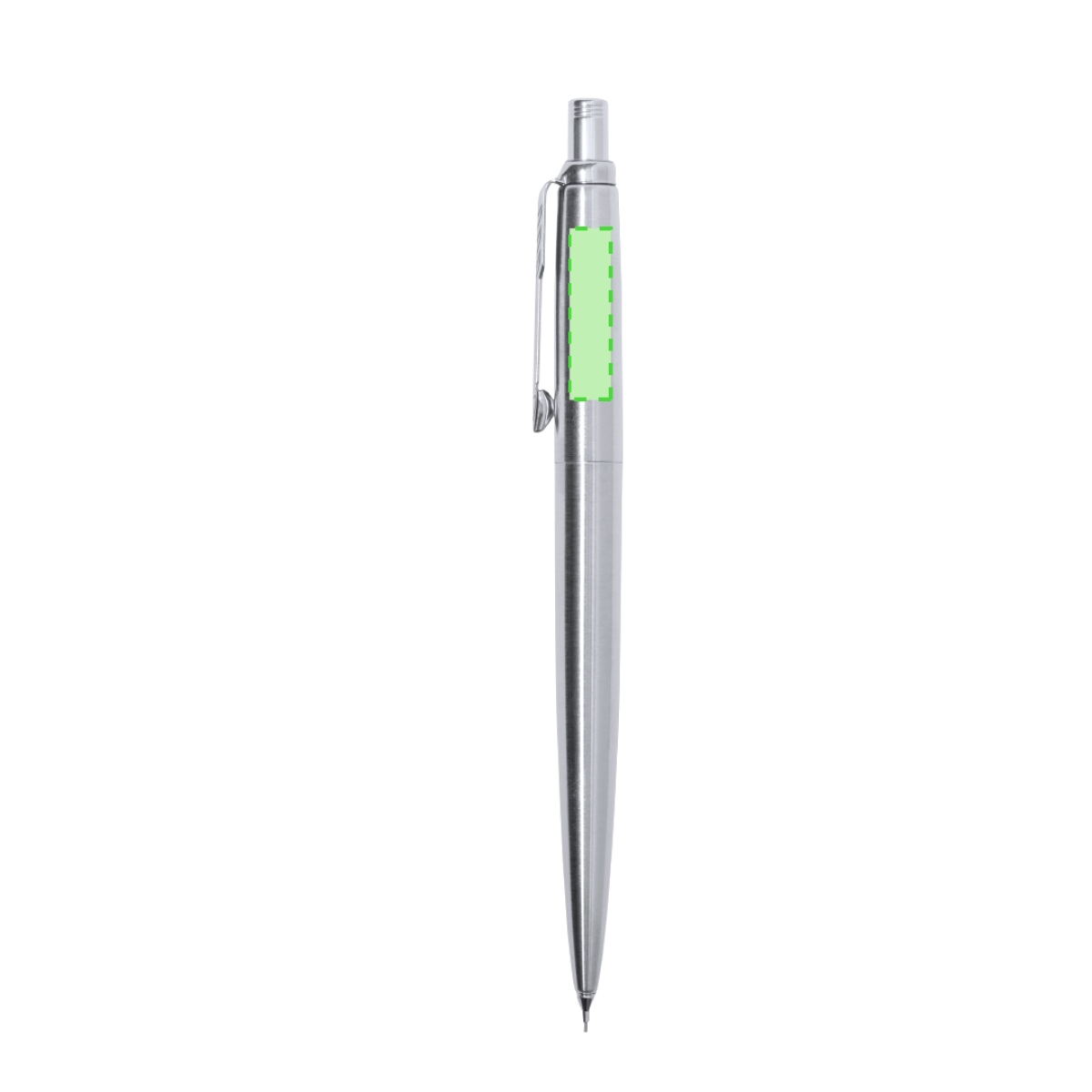 Jotter Core rollerpen - RVS - pijlpuntclip - geschenkverpakking - Op de mok paneel A