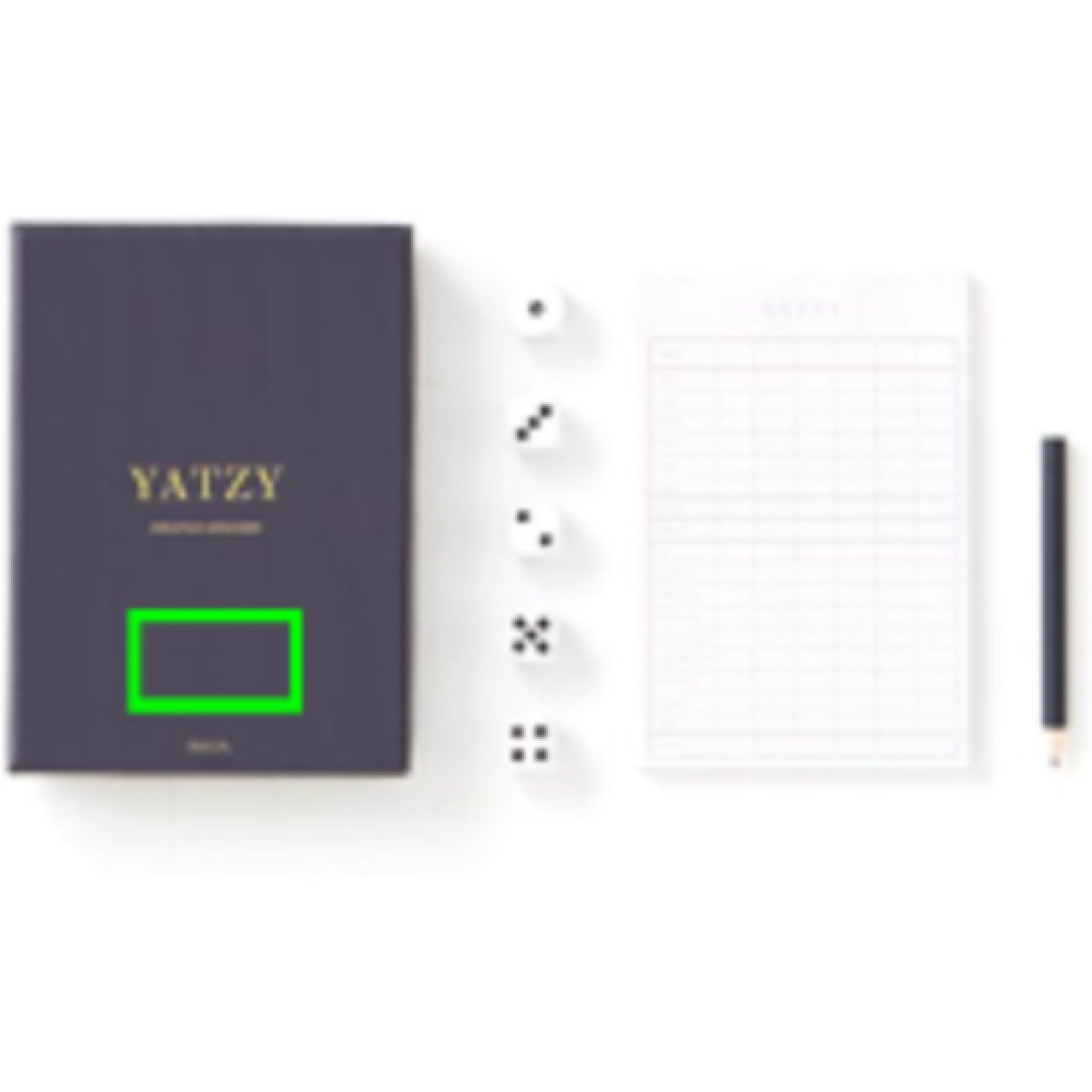 VINGA The Yacht dobbelspel - kunststof - geschenkverpakking - Box