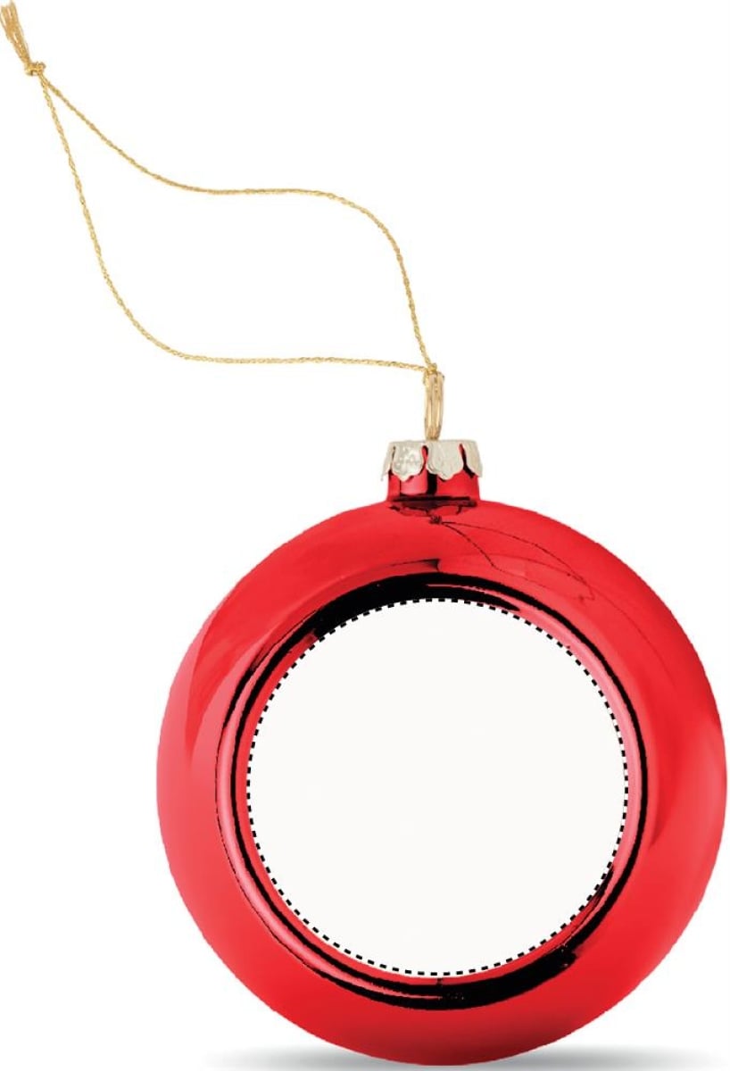 Happy ball kerstbal - Plate