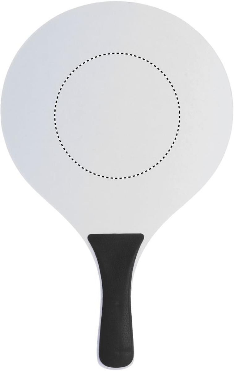 Match strandtennisspel - MDF - gekleurd handvat - gekleurde bal - Side 2 racket 1