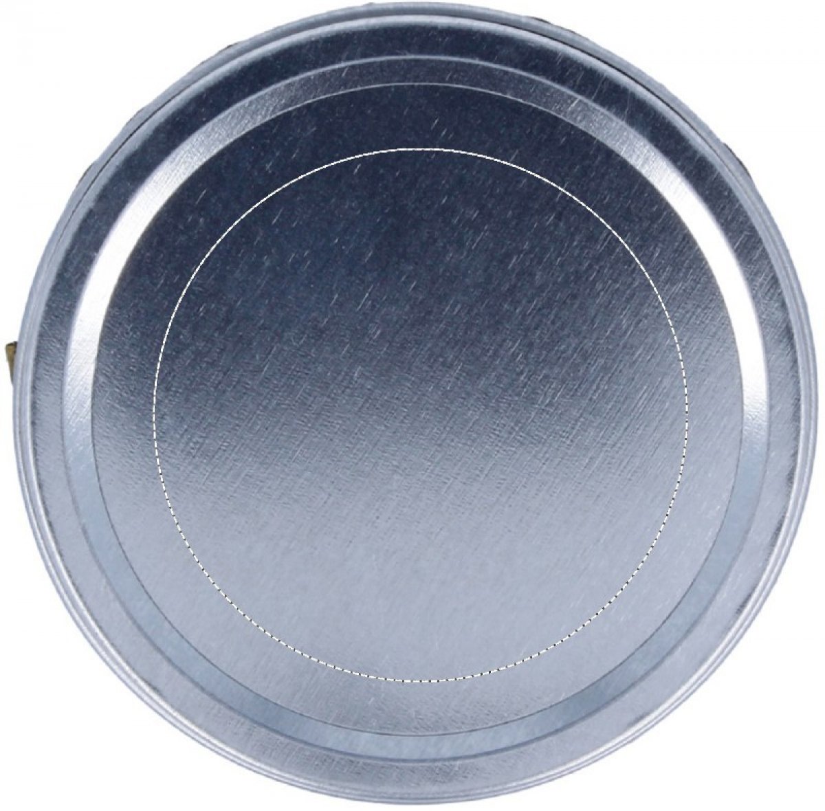 Geurkaars - was - in blikje - Ø 6 cm - Top of lid Geurkaars - was - in blikje - Ø 6 cm - Top of lid