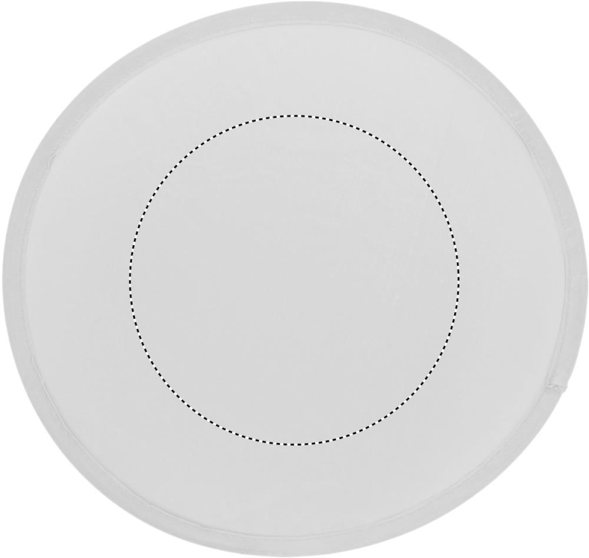 Atrapa frisbee - polyester - Ø 24 cm - opvouwbaar - verpakt in etui - Frisbee