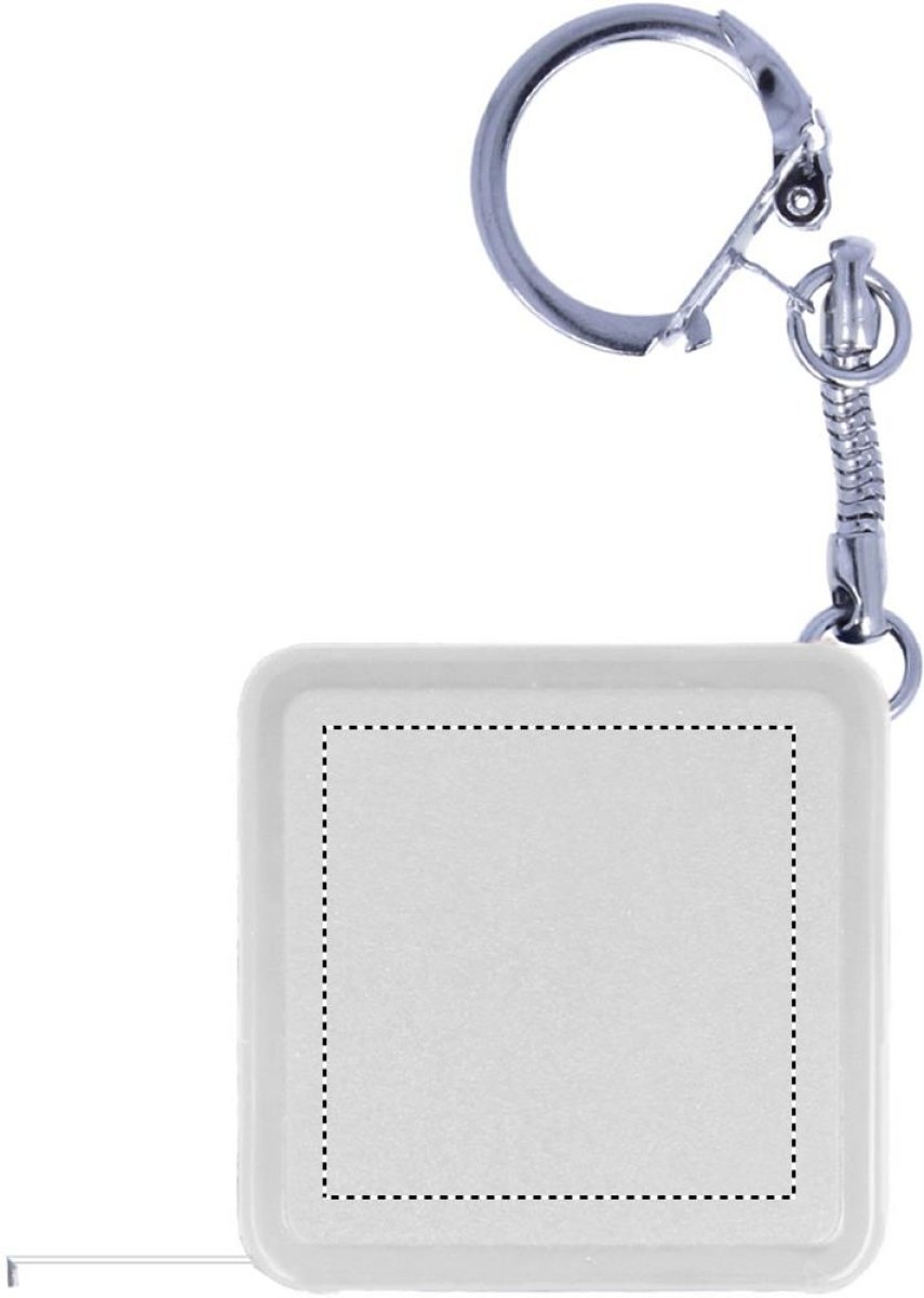 Rolmaat - 1 m - ABS - sleutelhanger - Front Rolmaat - 1 m - ABS - sleutelhanger - Front