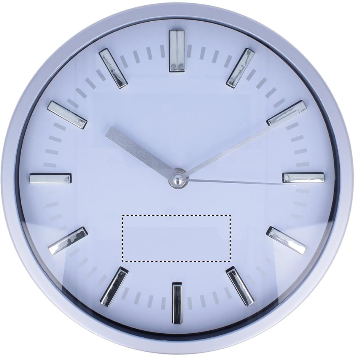 Ronde wandklok - Glass bottom