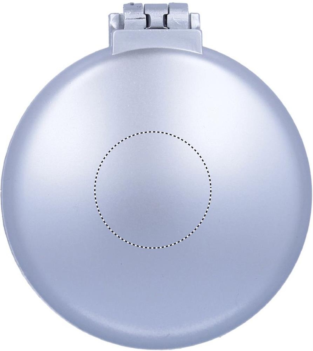 Opvouwbare borstel met spiegel - Top of mirror