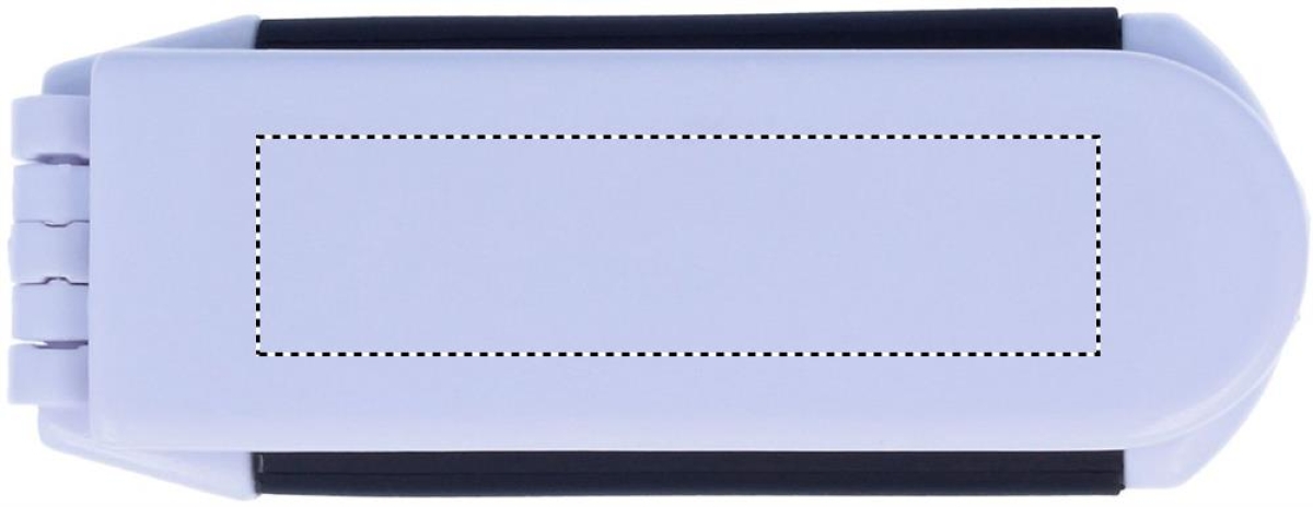 Uitklapbare borstel met spiegel - Top