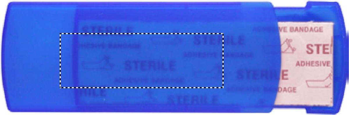 Evan pleisterdoosje - kunststof - 5 pleisters - Top