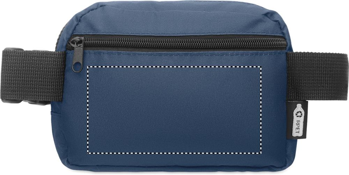 Toshi heuptas - rPET polyester - 300D - voorvak met ritssluiting - Pocket