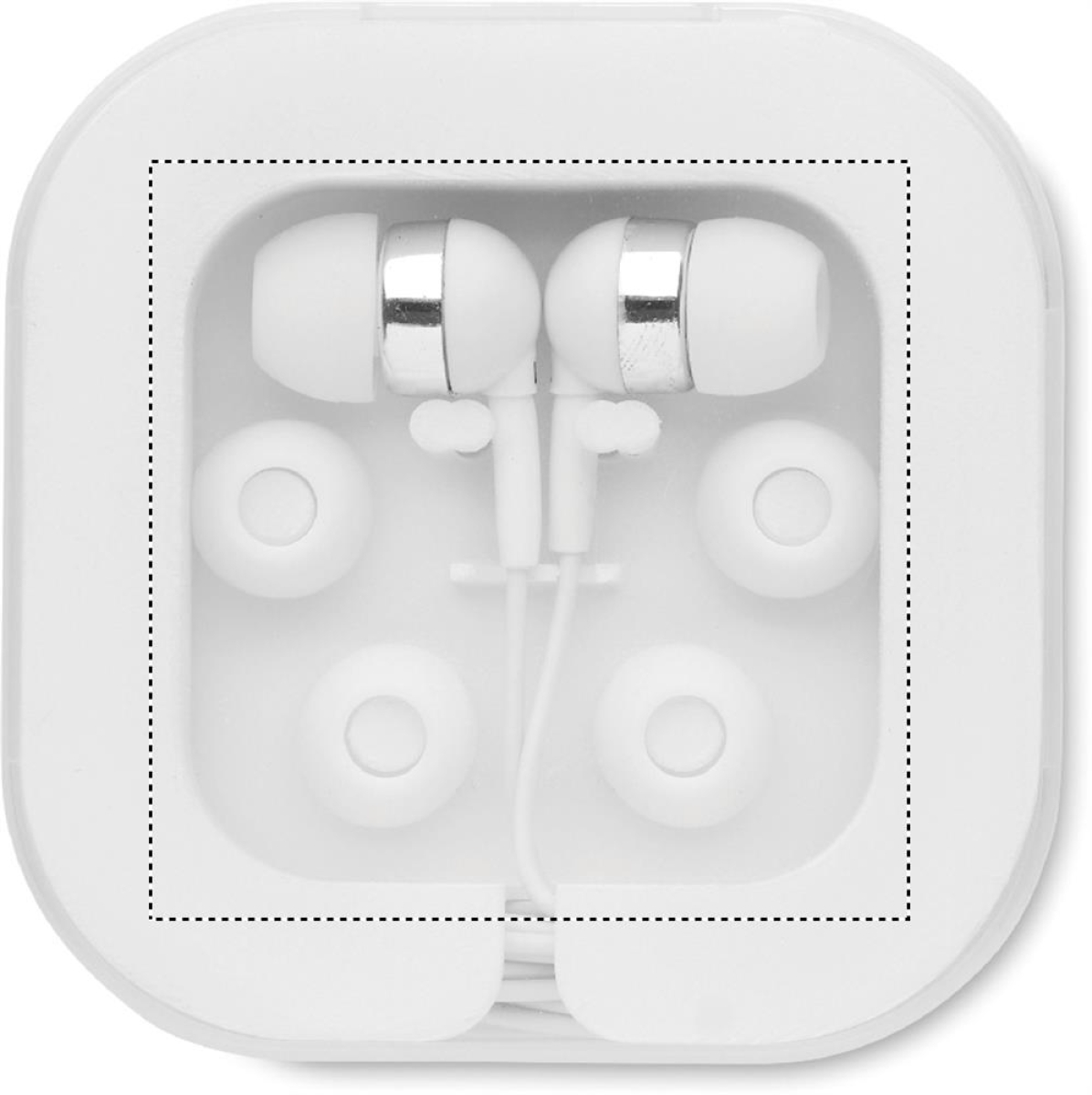 Musisoft c siliconen oordopjes in doosje - Front pad