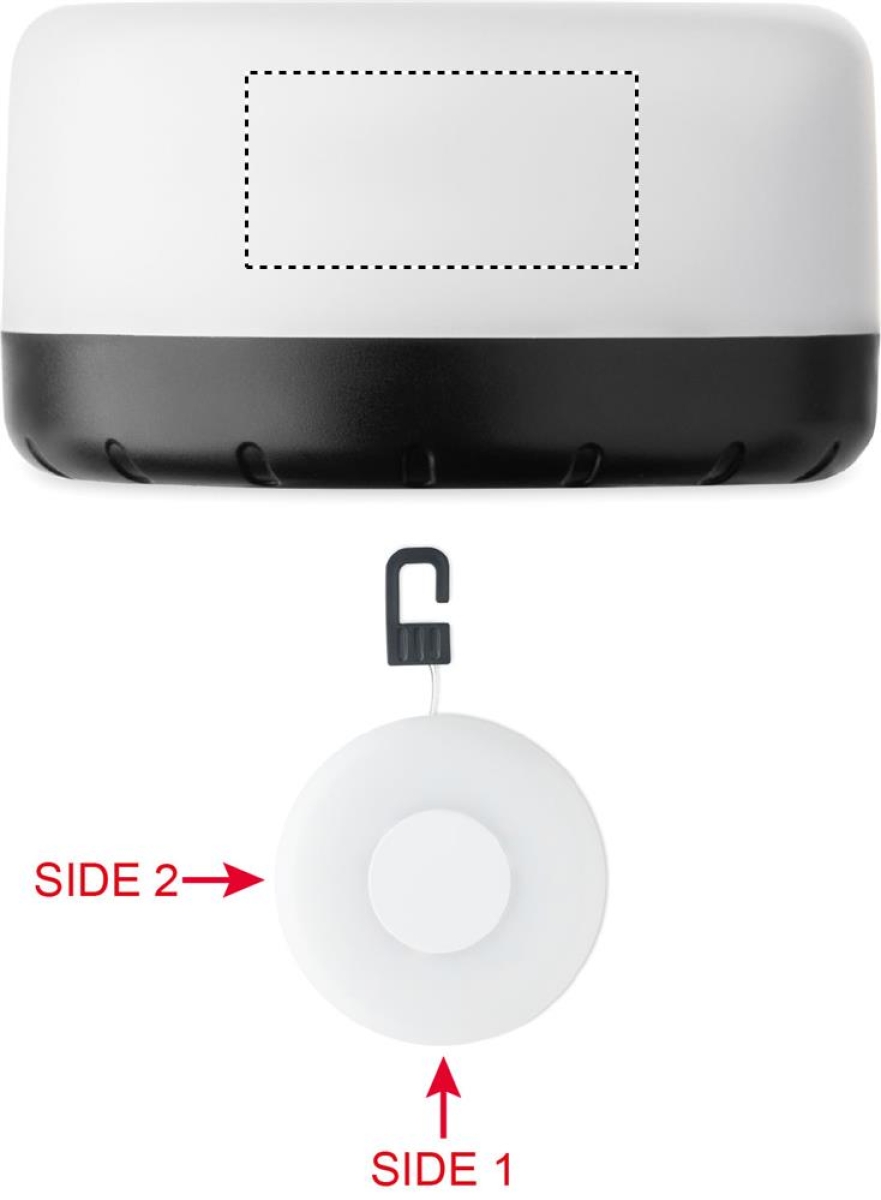 LED-lichtslinger 8 m - ABS - intrekbaar - oplaadbaar - Side 1
