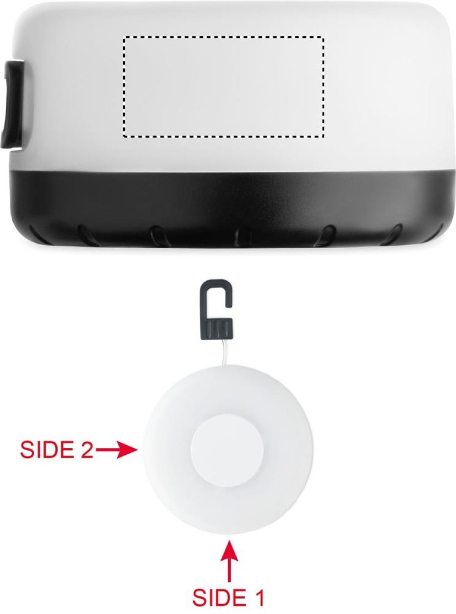 LED-lichtslinger 8 m - ABS - intrekbaar - oplaadbaar - Side 2