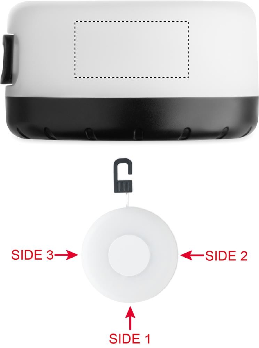 LED-lichtslinger 8 m - ABS - intrekbaar - oplaadbaar - Side 3