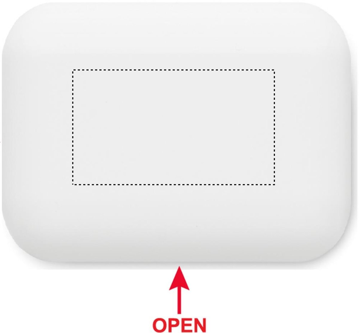 TWS Oordopjes in oplaadcassette - Case top
