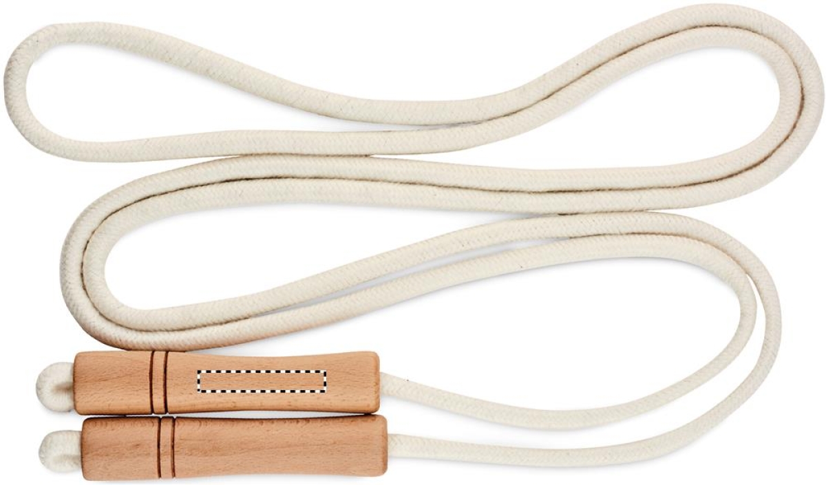 Katoenen springtouw - Handle 1