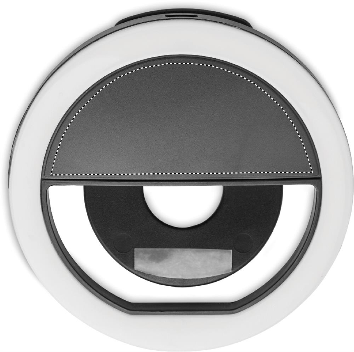 Draagbare selfie ringlamp - Front doming