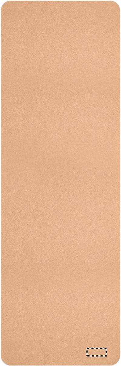 Yogamat van kurk - Mat