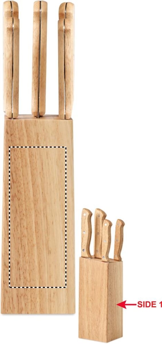 5-Delige messenset in blok - Side 1