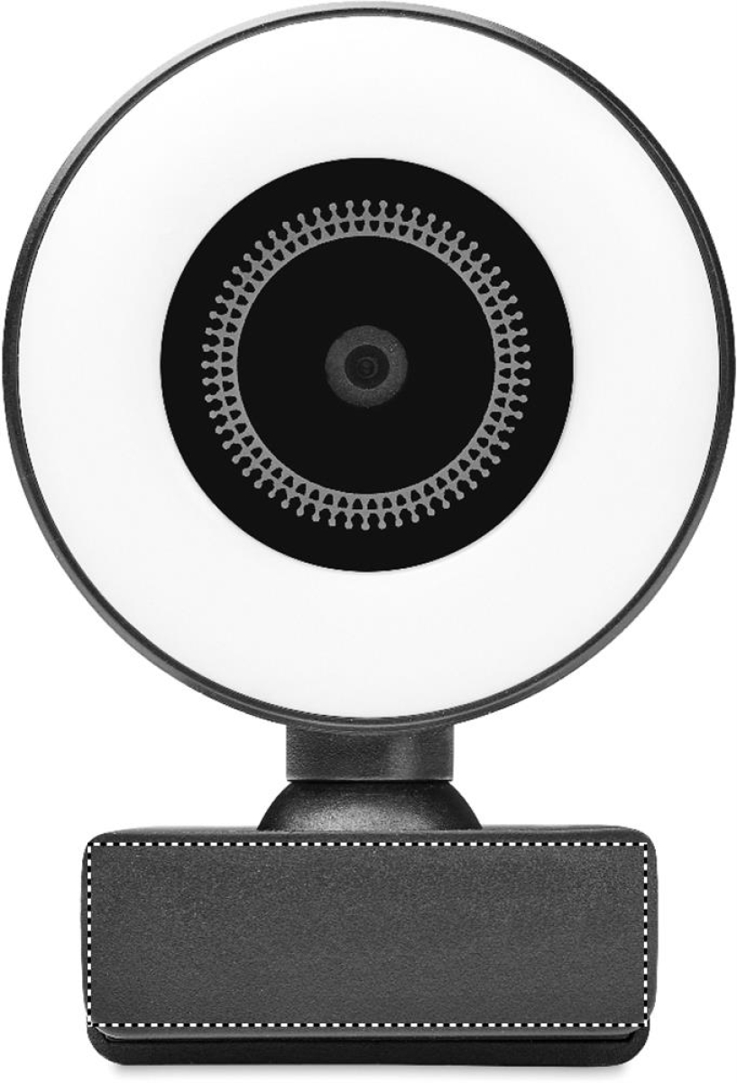 1080P HD webcam met ringlicht - Front doming