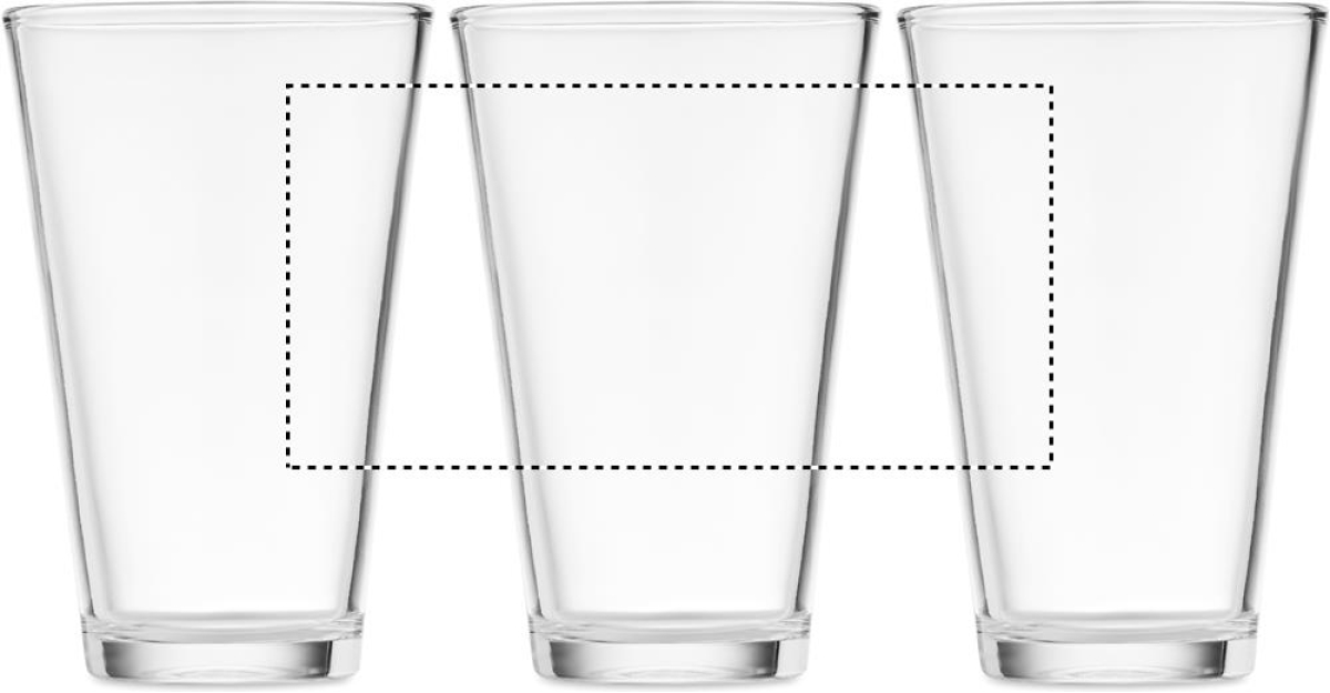 Rongo conisch drinkglas 300ml - Roundscreen