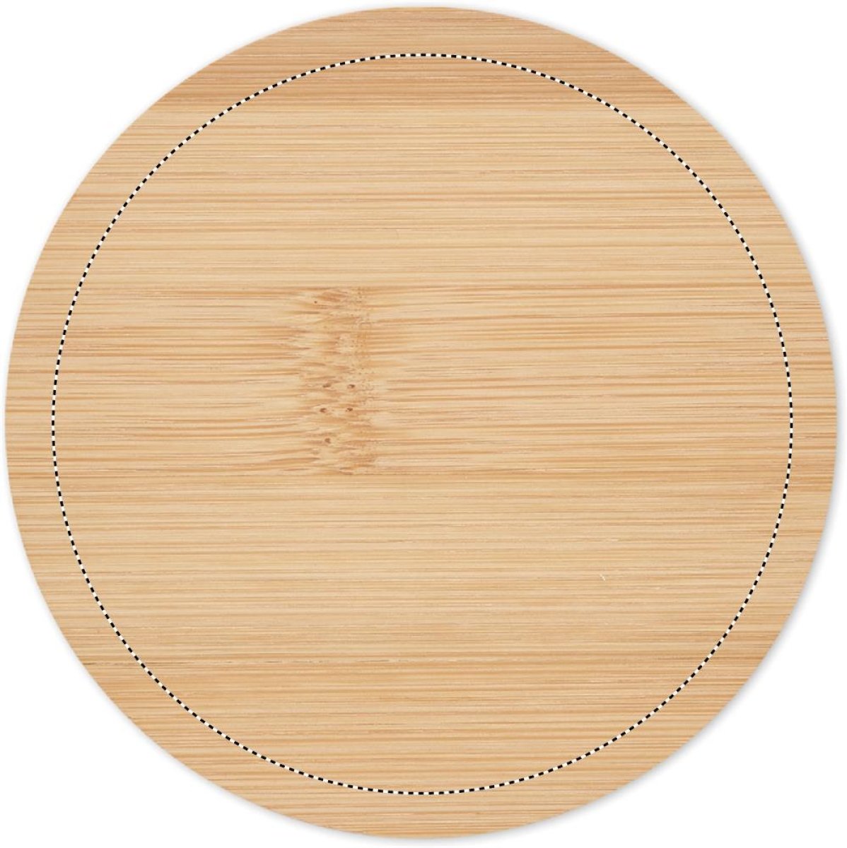 Bamboe ronde onderzetter - Side 1