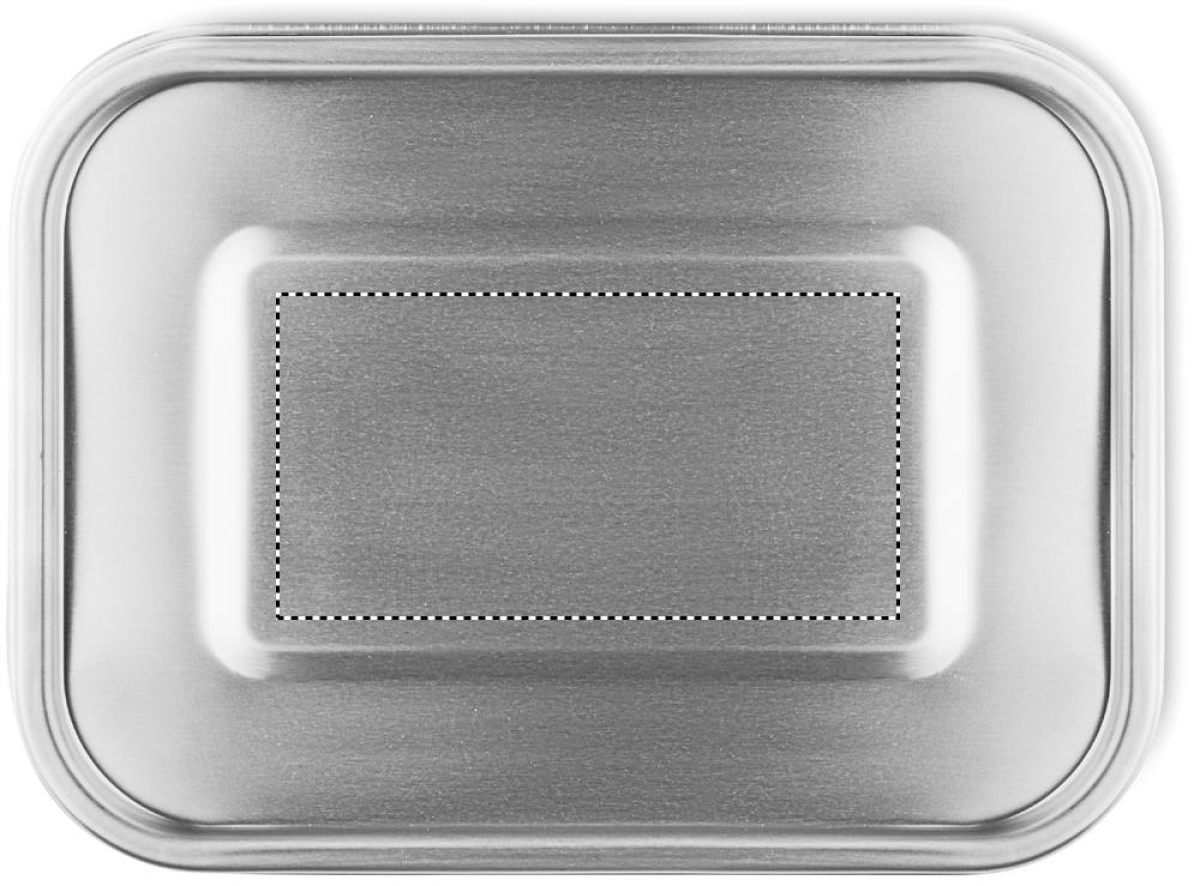 Sao lunchbox 1.2L - RVS - tussenschot - sterke gespen - Lid