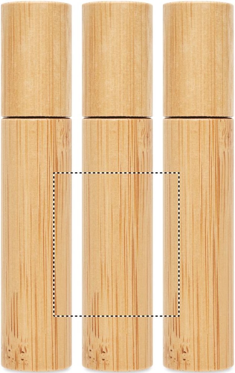 Mizer parfumverstuiver - bamboe - navulbaar - 10 ml - Roundscreen