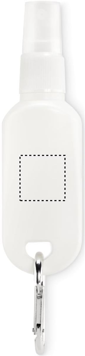 Zonnebrandspray - SPF 25 - 30 ml - met karabijnhaak - Front