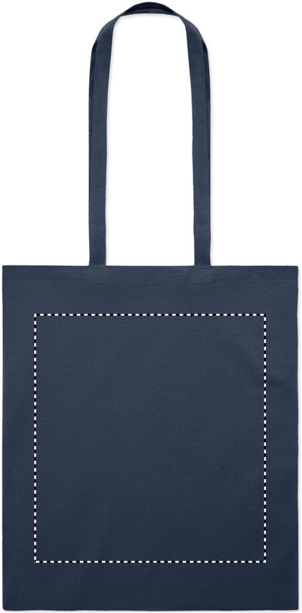 Tura draagtas - organisch katoen - 180gr/m² - 36 x 41 cm - lange hengsels - Back