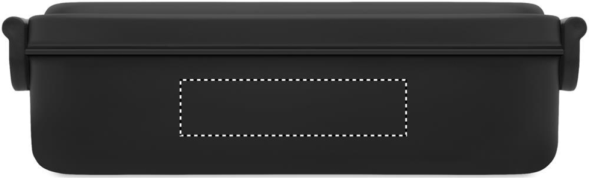 Indus lunchbox 800ml - PP - luchtdichte deksel - siliconen deksel - Side 1