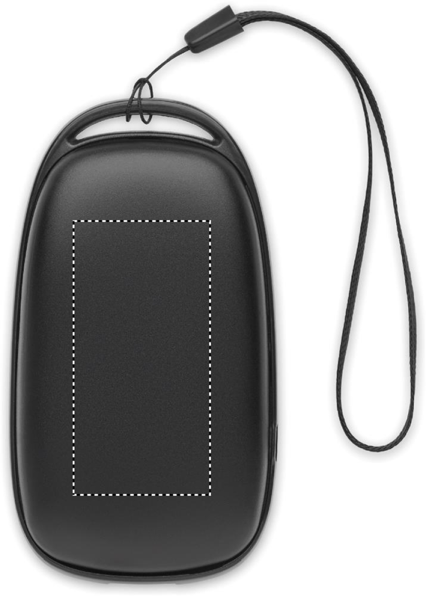 Powerbank - 4.000mAh - aluminium - handwarmer - Back