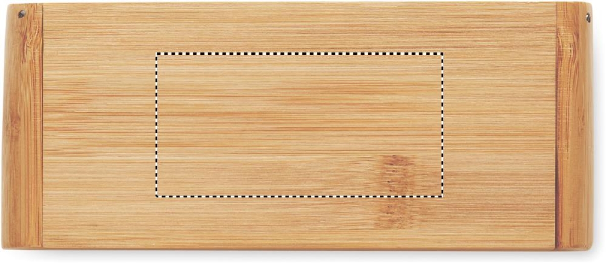 Sono kelnersmes - RVS en bamboe - dubbele kurkentrekker - geschenkverpakking - Lid top