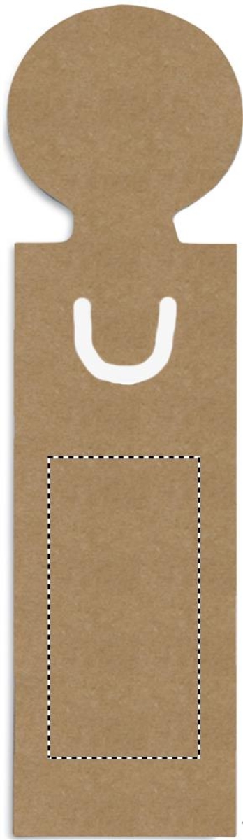 Idea boekenlegger met memo blaadjes - papier - diverse kleuren - boekenlegger in lampvorm - Back lower