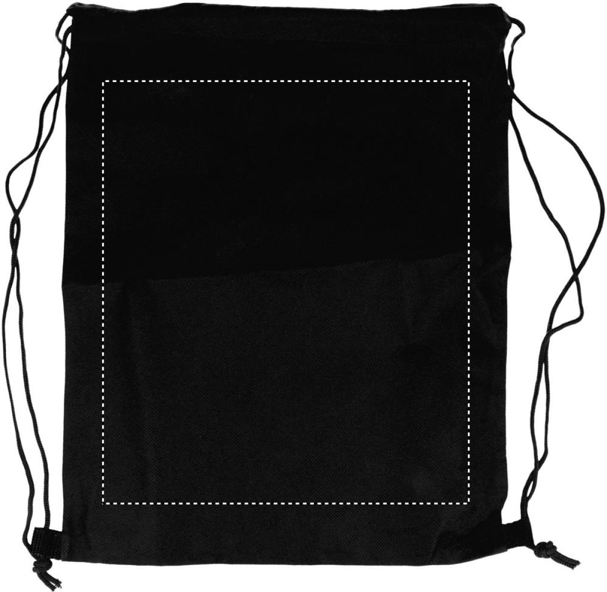 Promorugzak - non woven - 80 g/m2 - gekleurd - met trekkoord - Back Promorugzak - non woven - 80 g/m2 - gekleurd - met trekkoord - Back