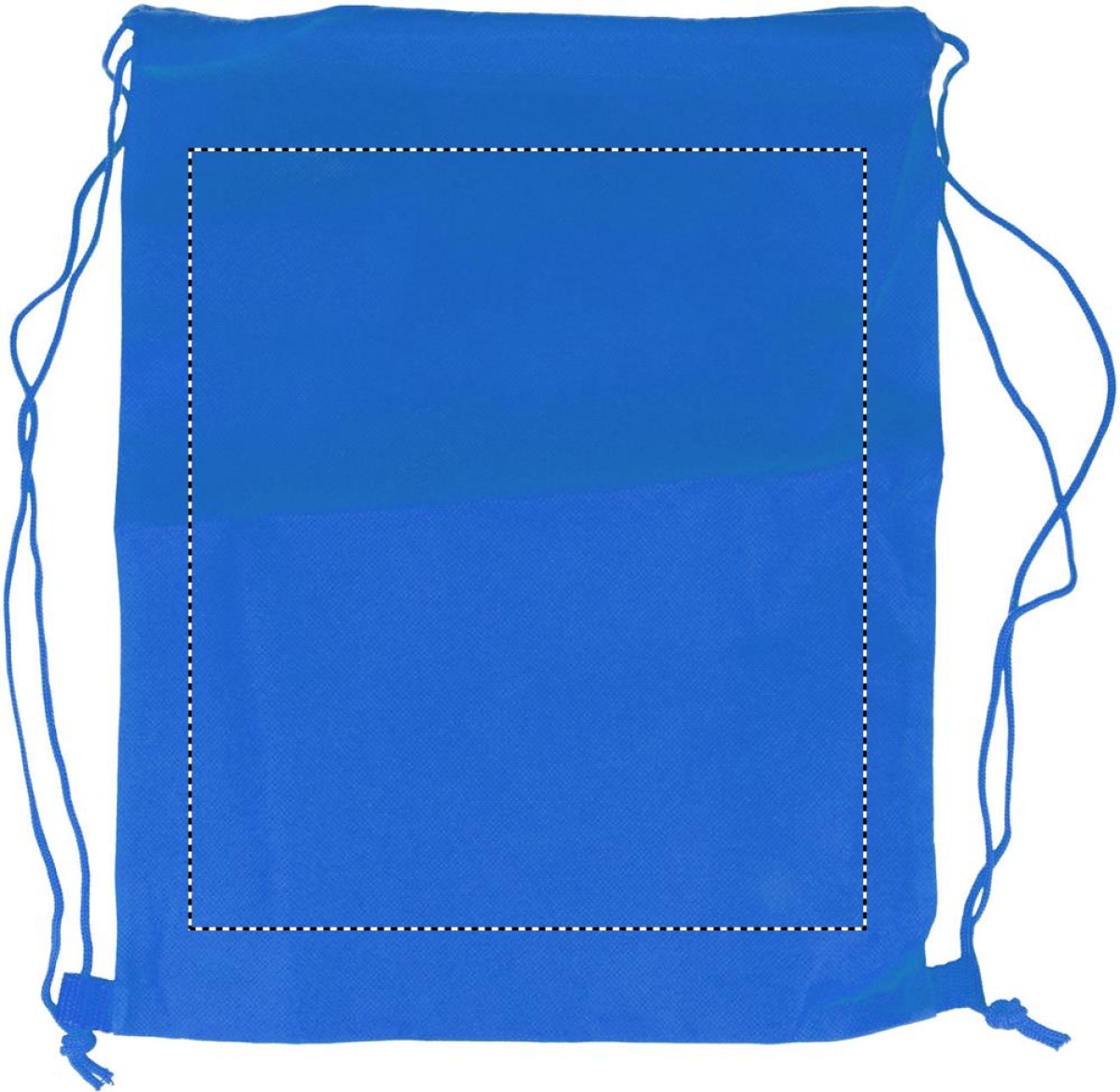 Promorugzak - non woven - 80 g/m2 - gekleurd - met trekkoord - Back