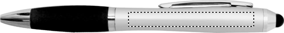 Riotouch stylus balpen - kunststof - blauwe inkt - zachte grip - Barrel right handed