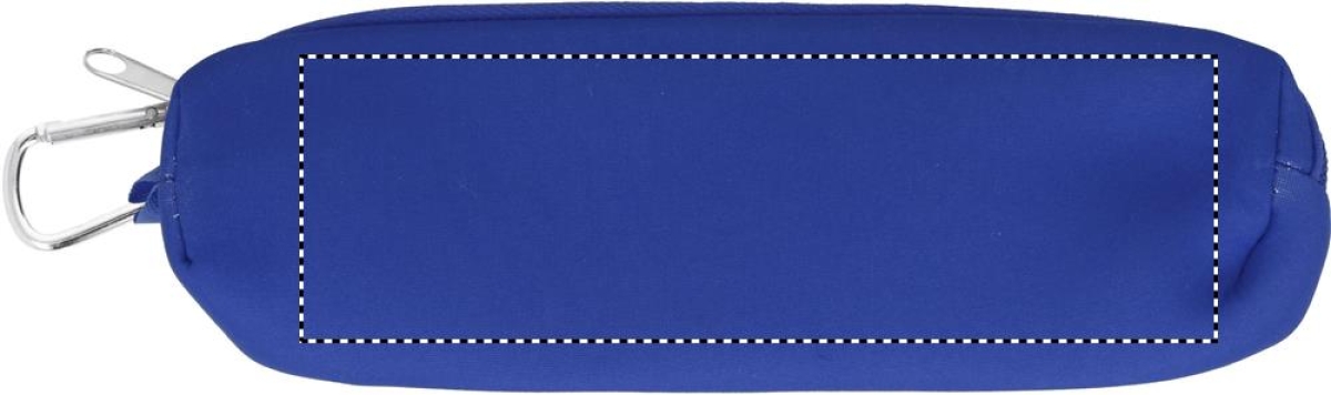 Iris etui met karabijnhaak - schuimrubber - 20x5x2.5cm - Back