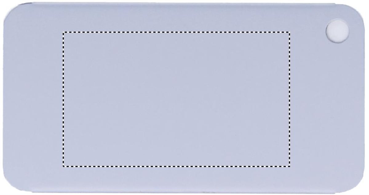 Bagagelabel aluminium - Back Bagagelabel aluminium - Back