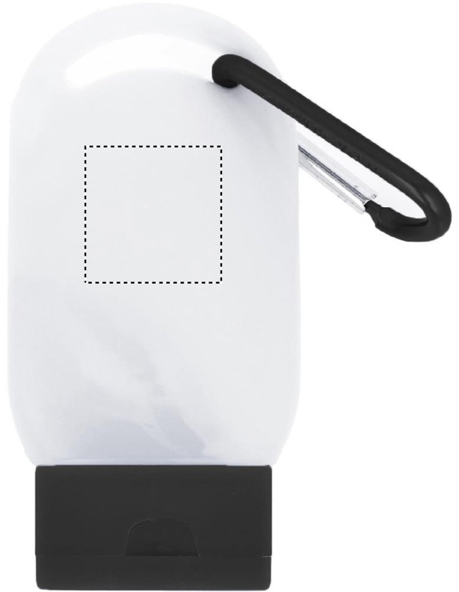 Zonnebrandcrème - SPF 25 - 30 ml - met karabijnhaak - Front Zonnebrandcrème - SPF 25 - 30 ml - met karabijnhaak - Front