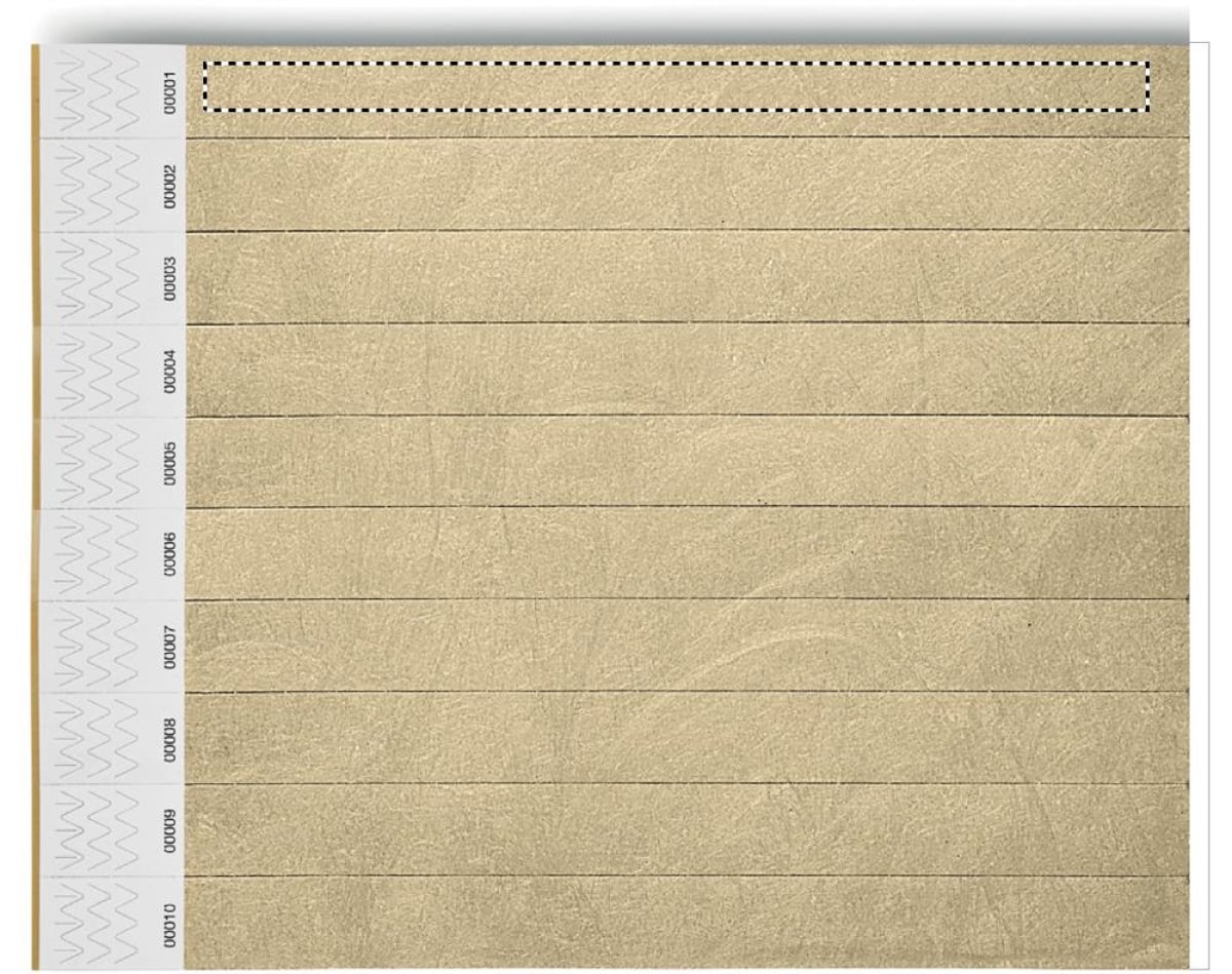 Tyvek polsbandjes - PE - 24.5 cm - vel van 10 stuks - Strap